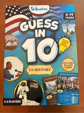 Guess in 10 US History Game *NEW*